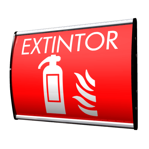 Señal premium con avisos gráficos especiales para fijarse en muros o superficies planas en gran variedad de tamaños para múltiples mensajes.