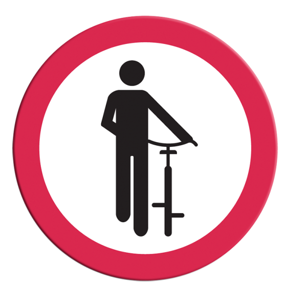 Señalamiento circular fabricado en lámina galvanizada cal. 16,  acabado en fondo reflejante grado ingeniería o alta intensidad y leyendas en vínil o impresas en serigrafía.Cumple con el Reglamento de Tránsito del 2015.