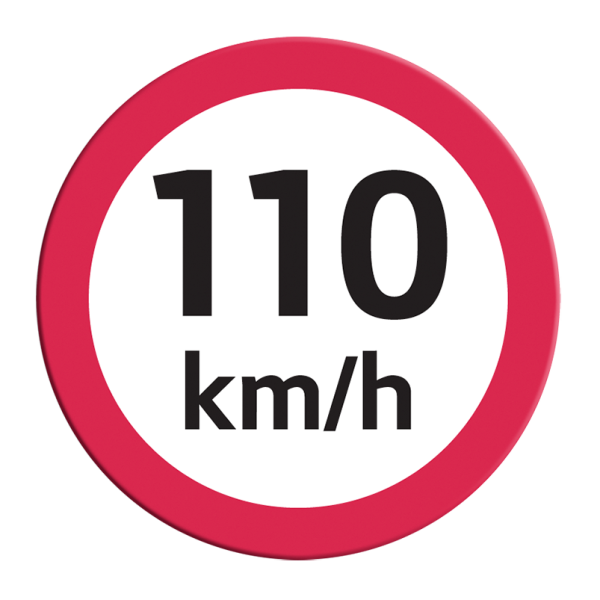 Señalamiento circular fabricado en lámina galvanizada cal. 16,  acabado en fondo reflejante grado ingeniería o alta intensidad y leyendas en vínil o impresas en serigrafía.Cumple con el Reglamento de Tránsito del 2015.