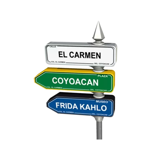 Letreros de Calles y Avenidas