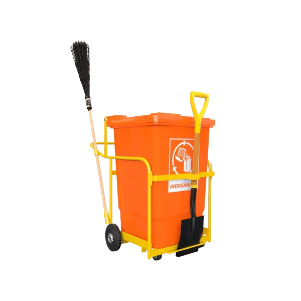 Carro Recolector de Basura Plástico