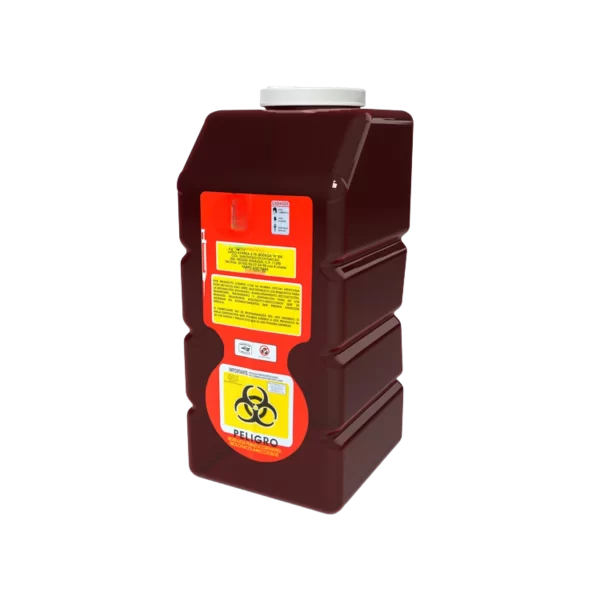 Bote de RPBI Rojo