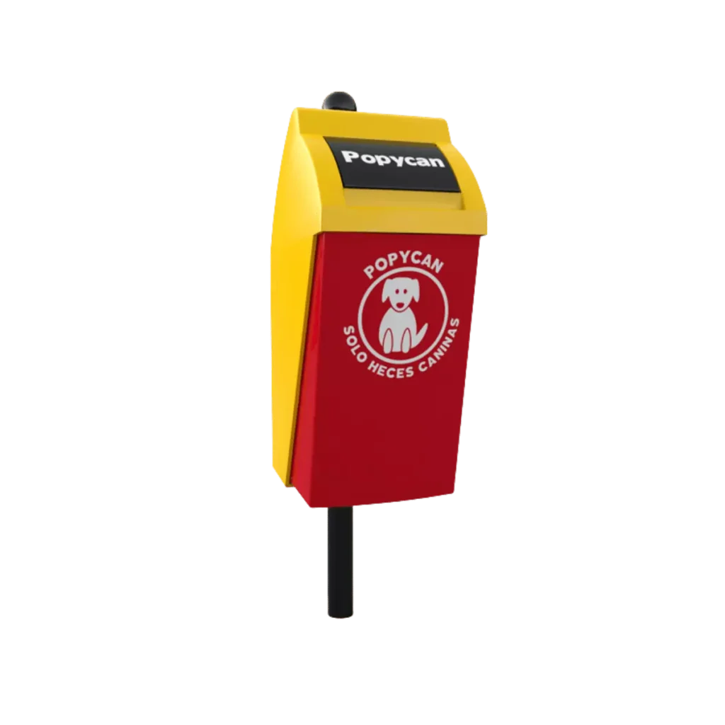 Papelera para Desechos Caninos