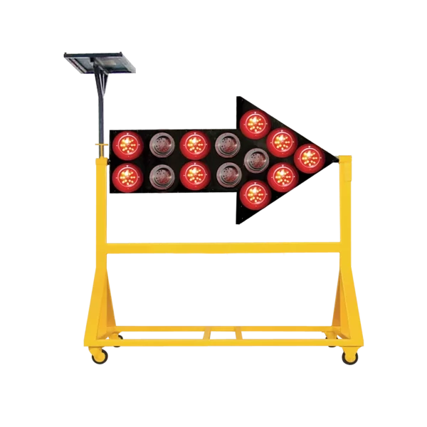 Flechero luminoso solar