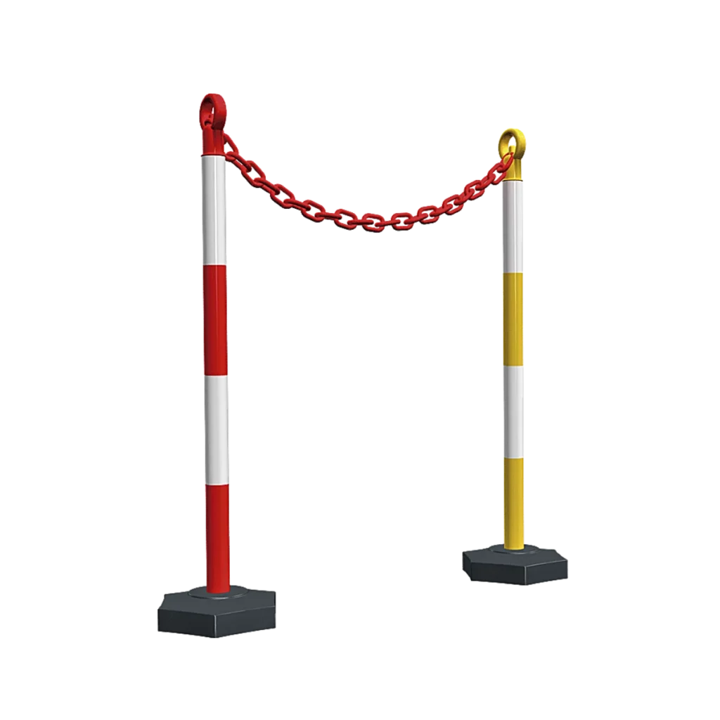 Postes Delimitadores con Cadena