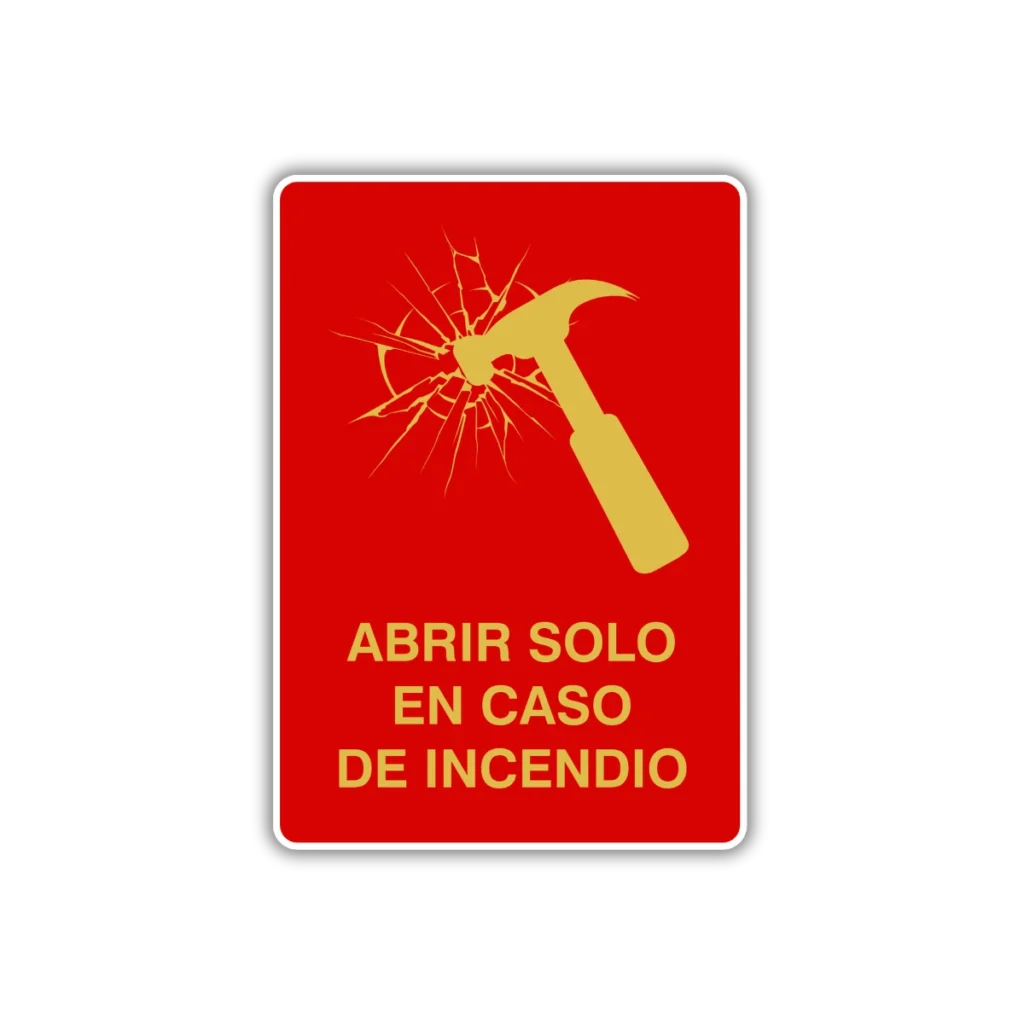 Abrir en Caso de Incendio