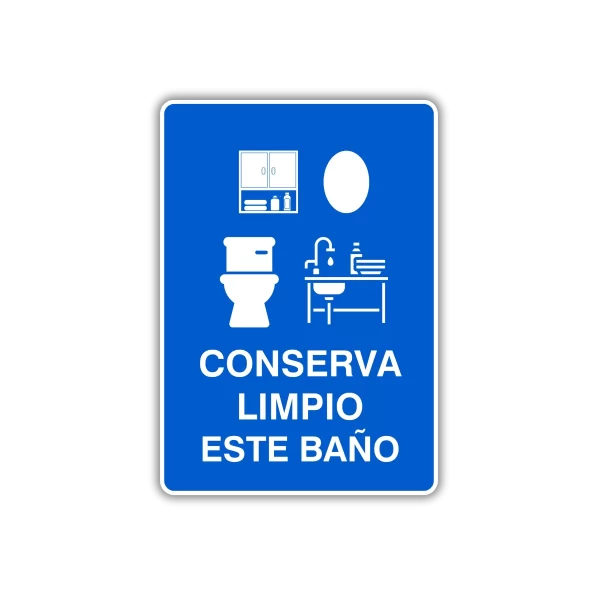 Baño limpio