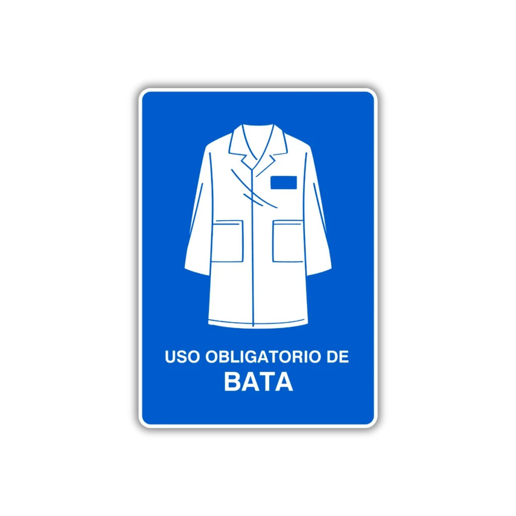 Obligatorio el uso de bata