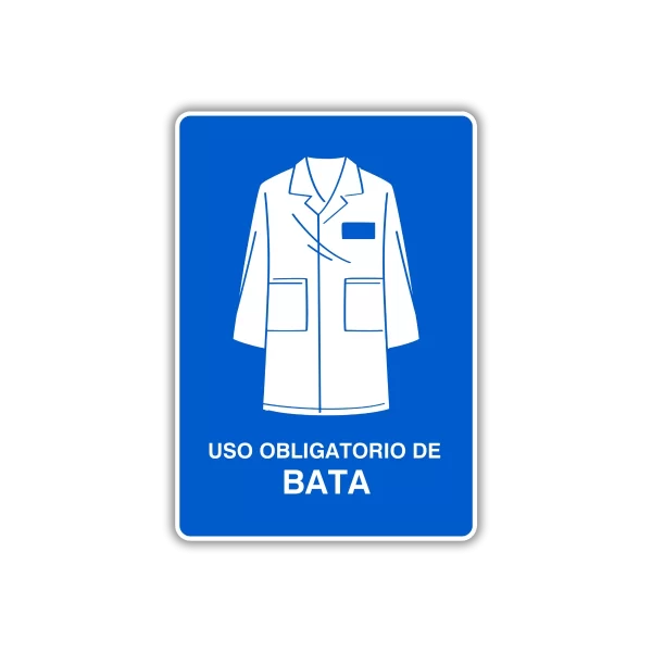 Obligatorio el uso de bata