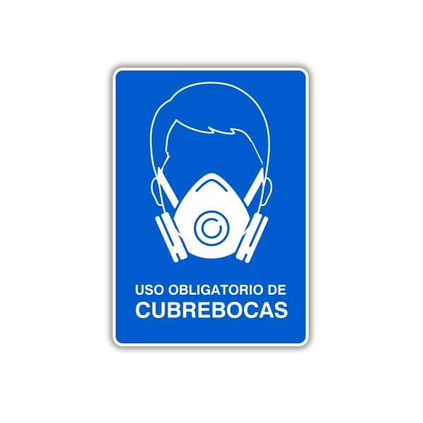 Obligatorio de tapa boca