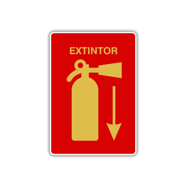 Señal de Extintor de Incendios