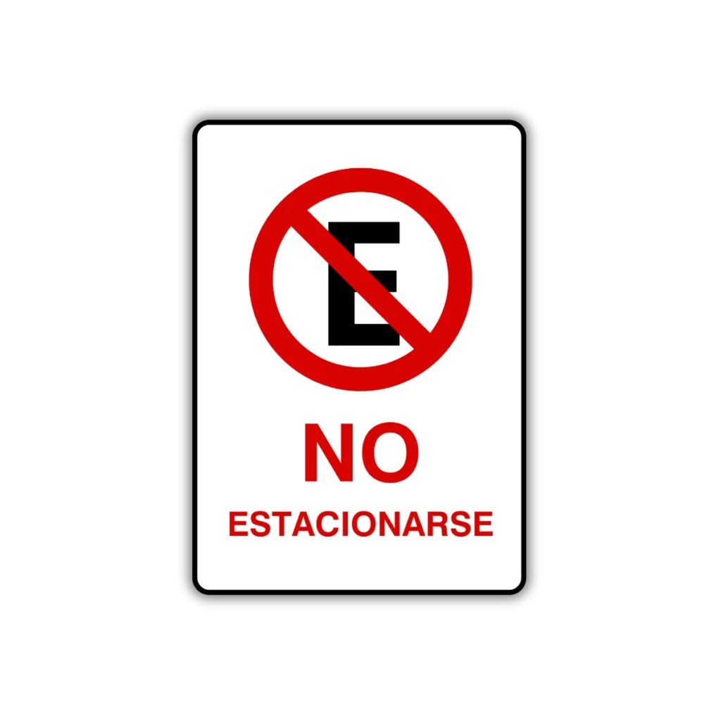 No estacionarse