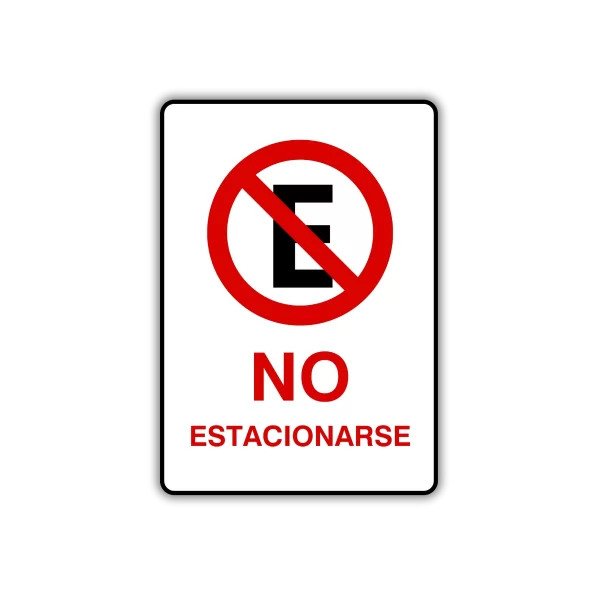 No estacionarse