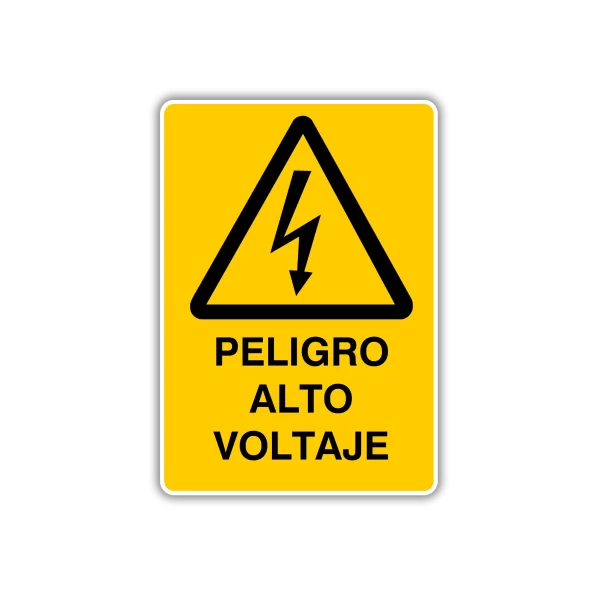 Peligro alto voltaje