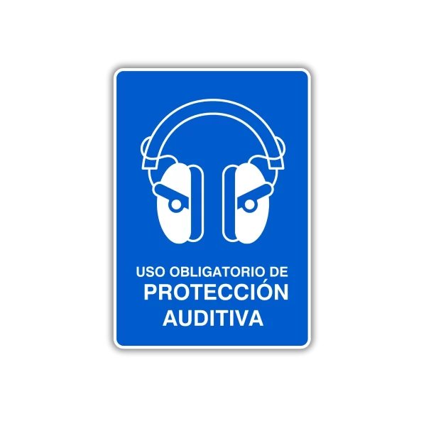 Obligatorio de protección auditiva