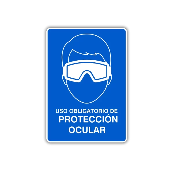 Obligatorio de protección ocular